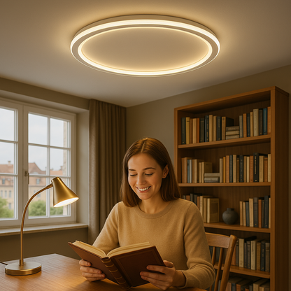 Bright Dimmable LED Ceiling Light in Soft White