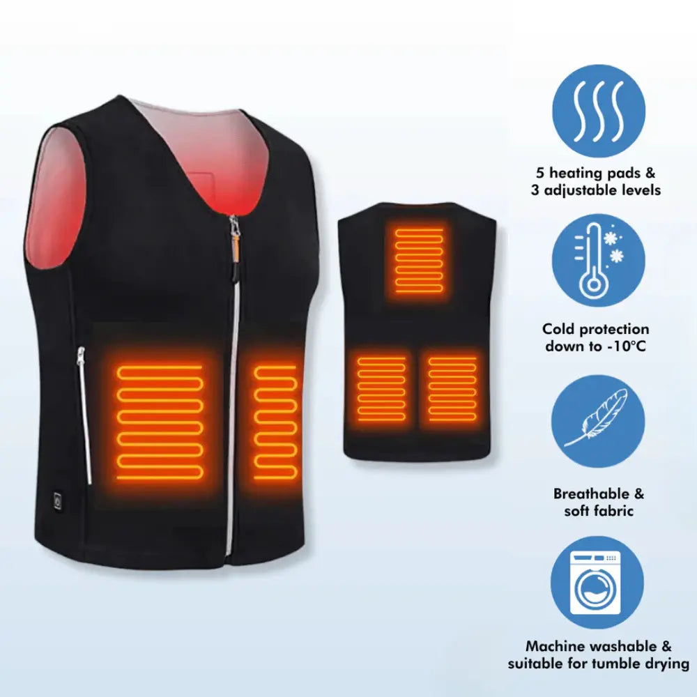 ThermoFlex Heated Gilet - Electric heat jacket
