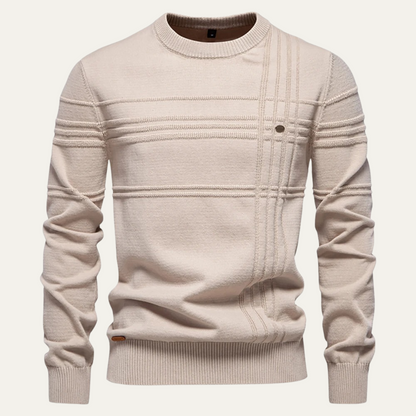 The Brighton Men’s Classic Crew Neck Knit Jumper
