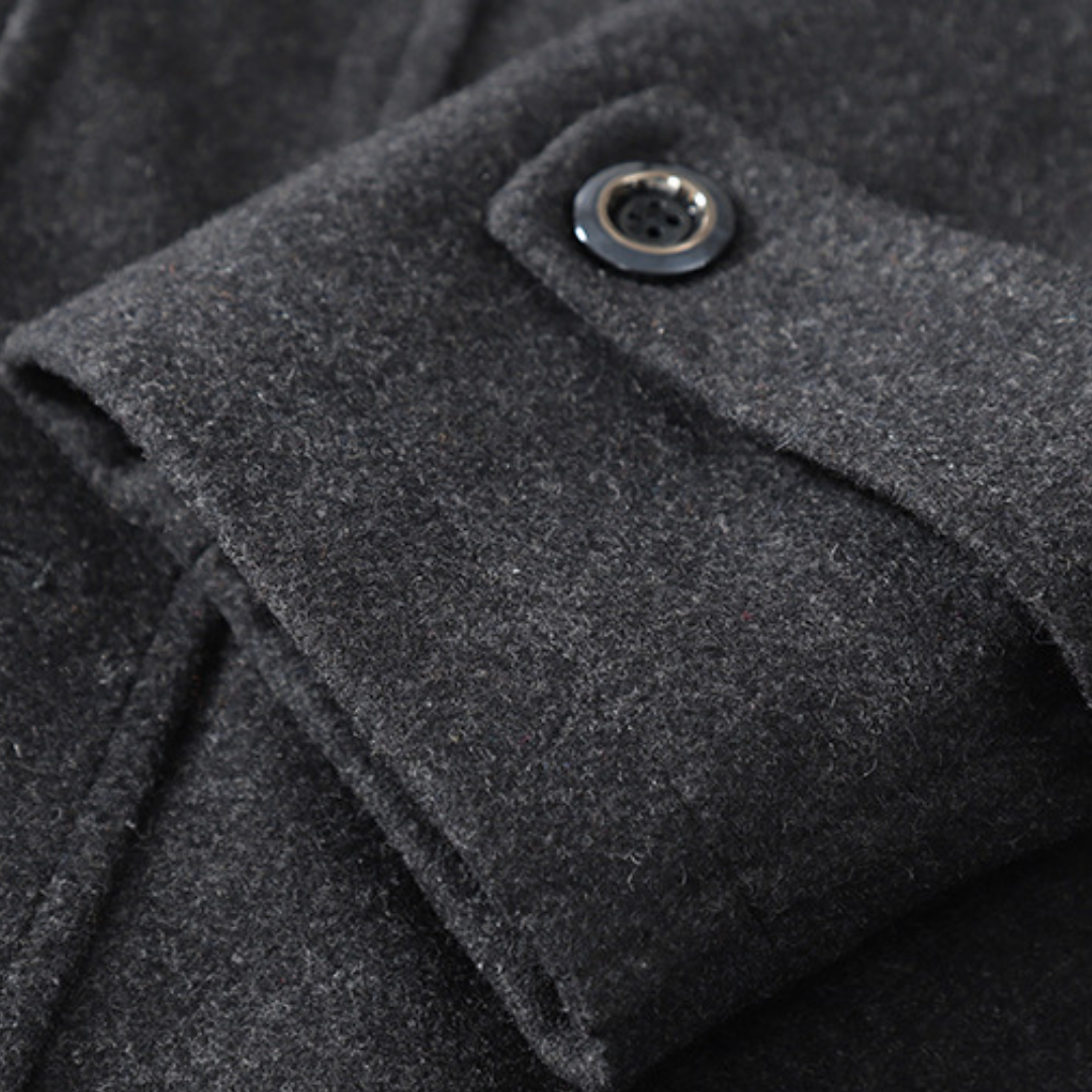 Men's Wool Blend Peacoat