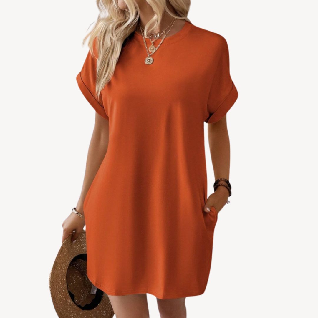 Casual T-Shirt Dress Women