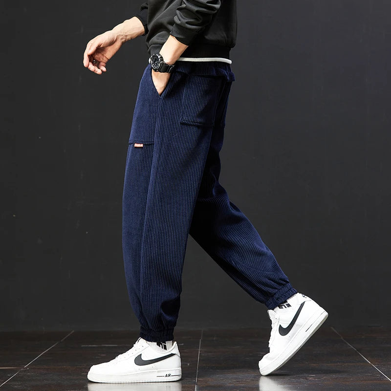 Comfortable Textured Jogger Pants