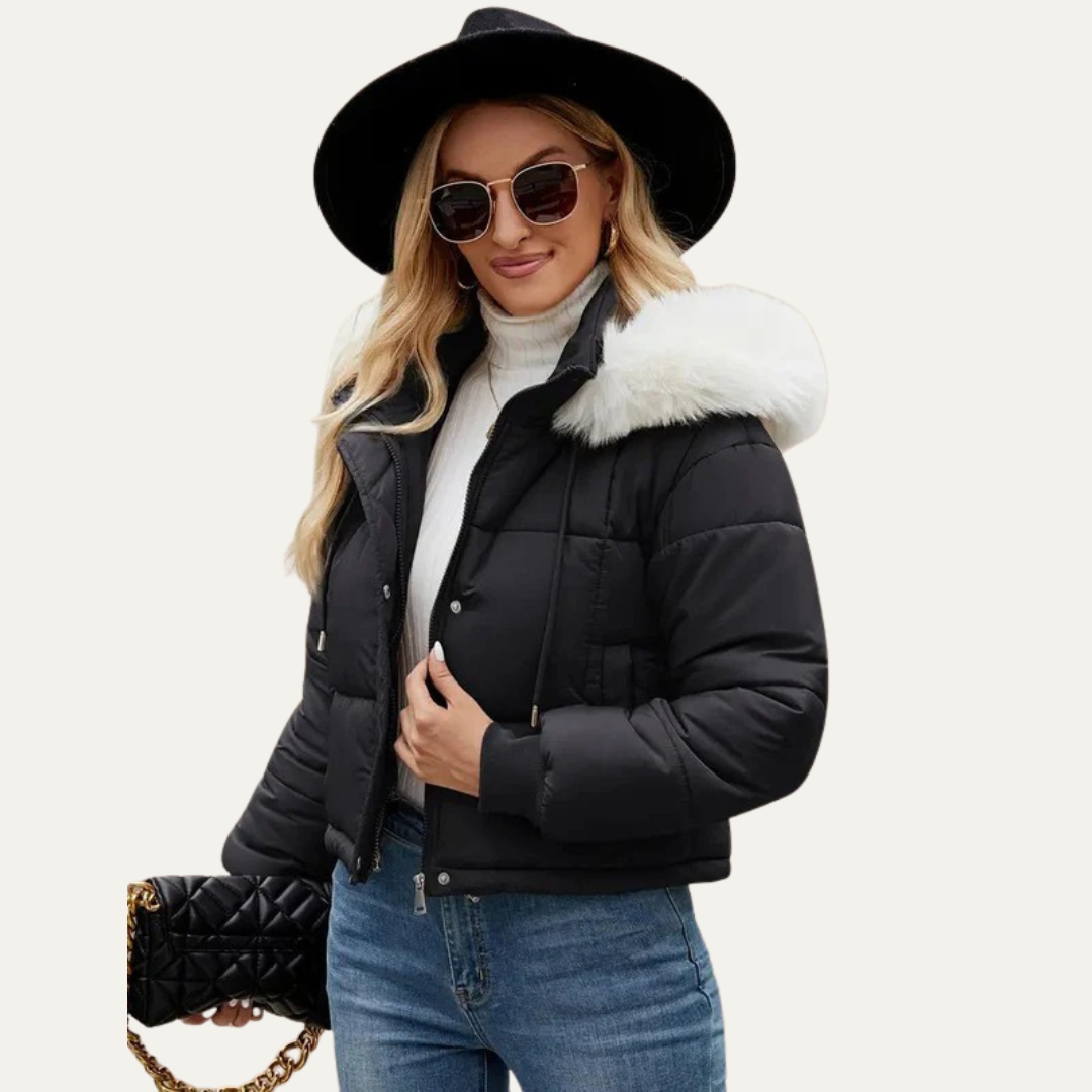 Women’s Warm Cropped Puffer Jacket