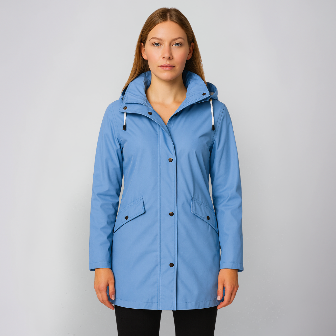Margaux | Raincoat - Waterproof Hooded Outerwear for Women