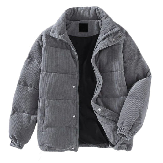 Warm Mens Winter Coat Slim Fit Outdoor Jacket - BritishElegance