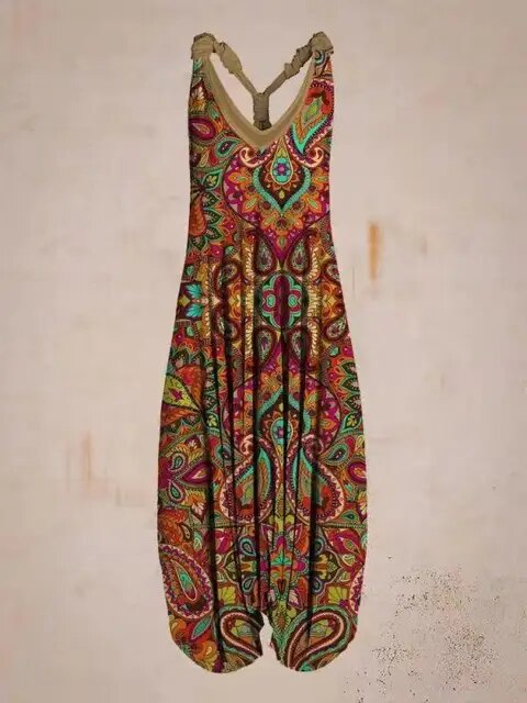Chic Summer Sleeveless Women's Jumpsuit