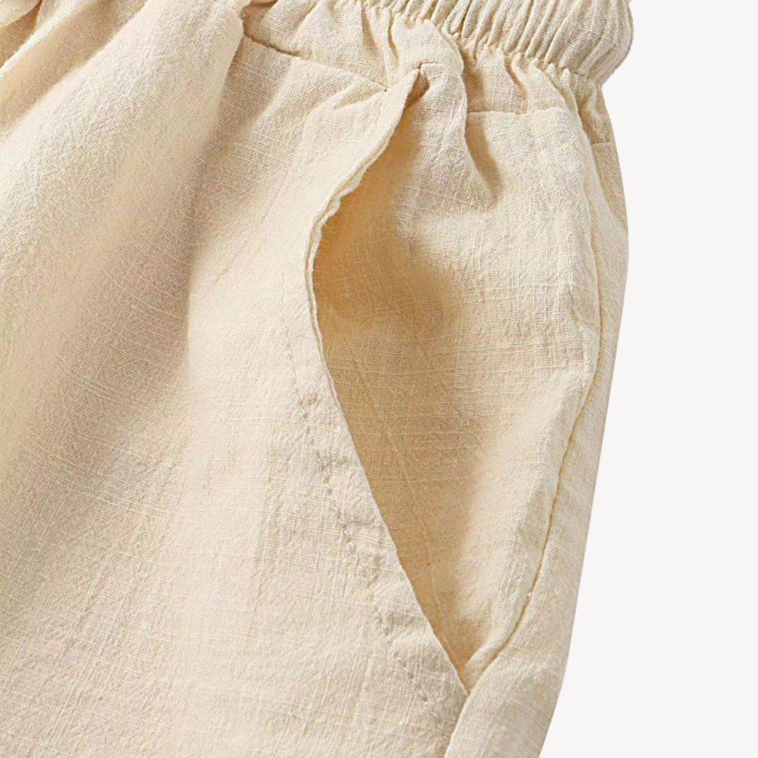 Men's Casual Linen Blend Outfit