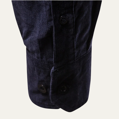 The Castellina Men’s Casual Button Up Corduroy Shirt
