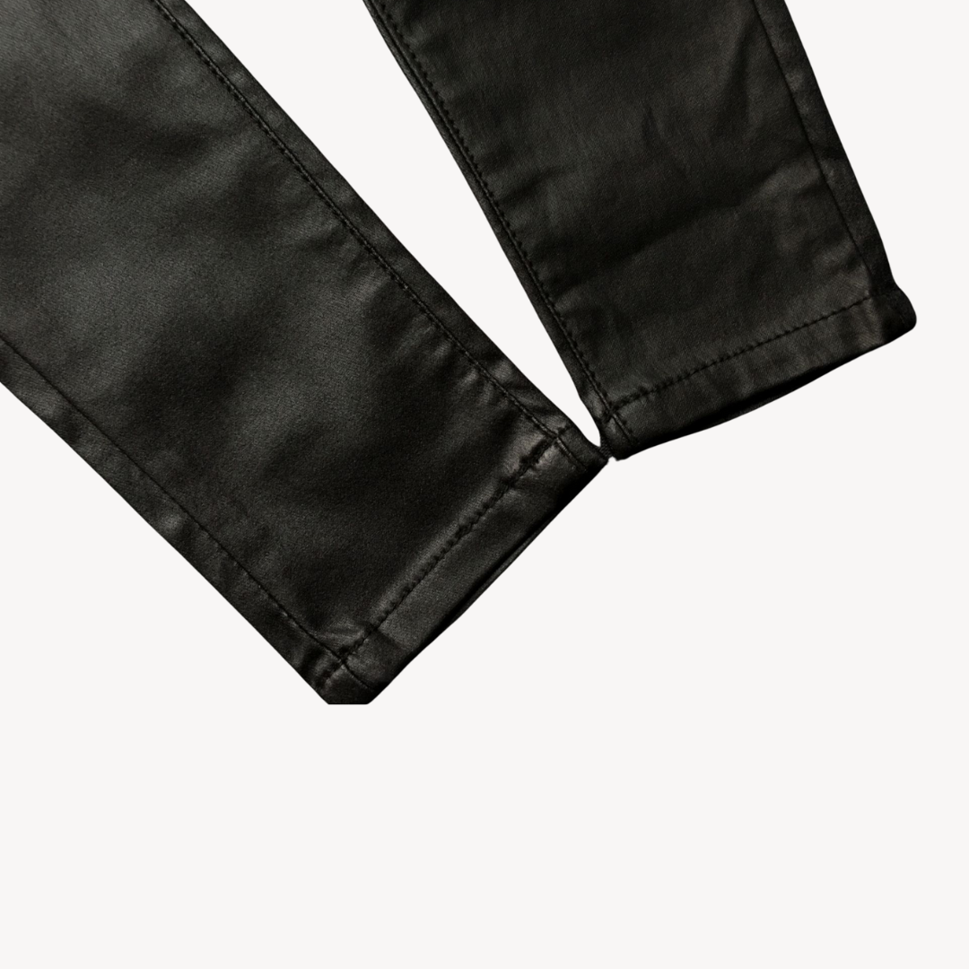 Loravelle Women's Faux Leather Moto Pants