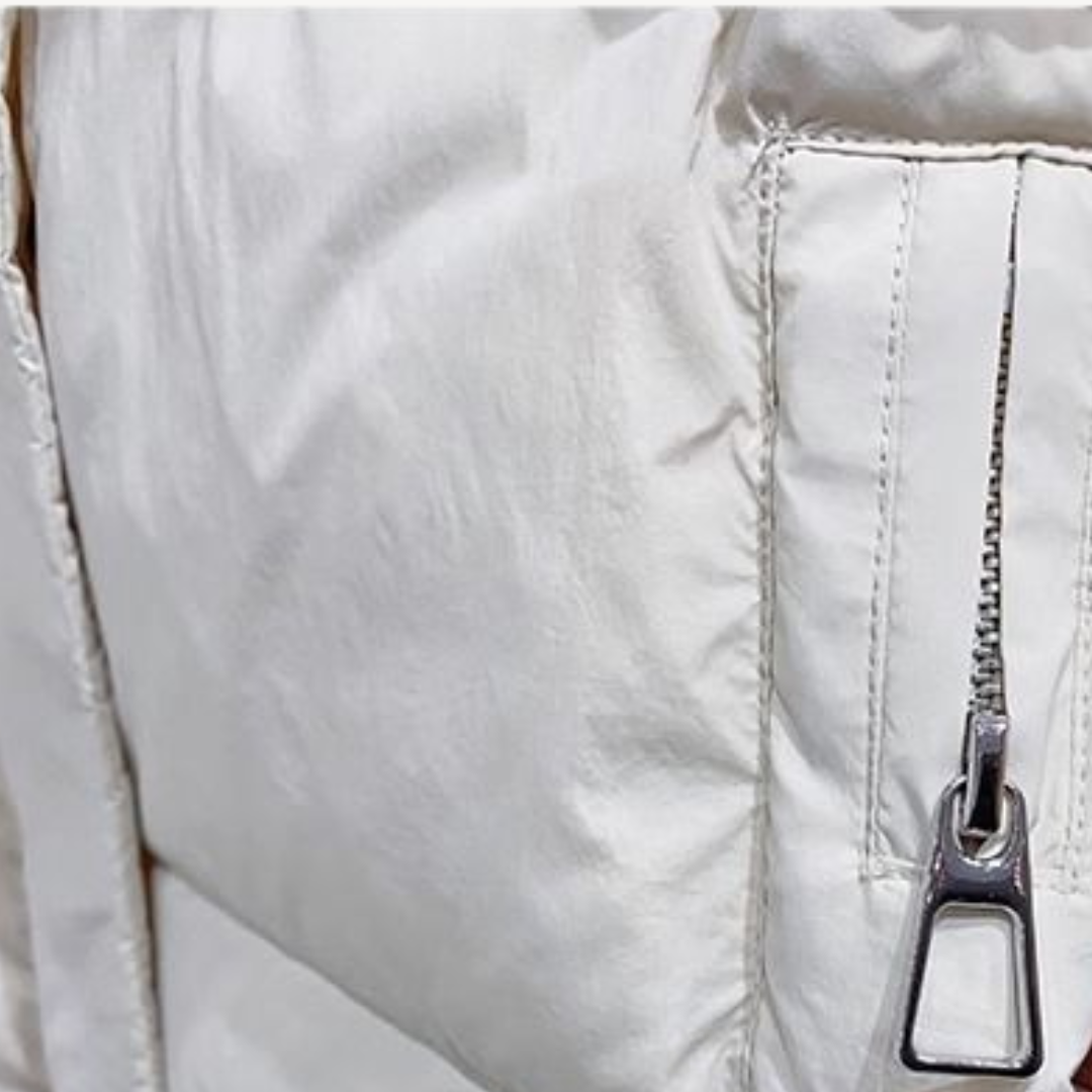 Puffer Jacket with Hood for Women