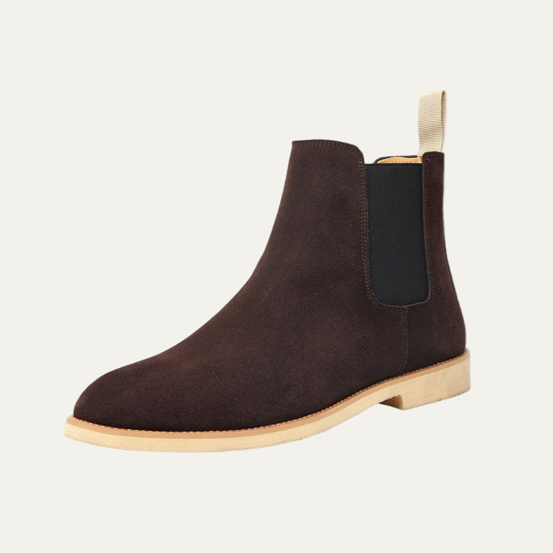 Men’s Polished Leather Dress Chelsea Boot