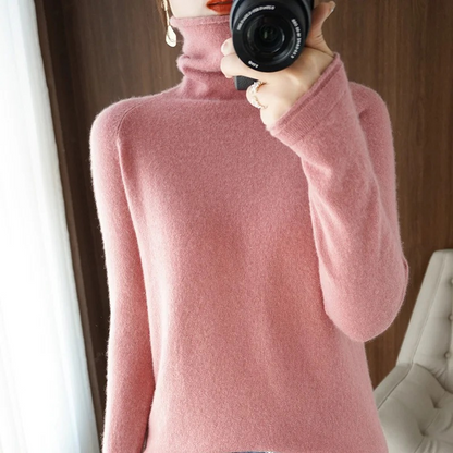 Warm Crew Neck Sweater for Women