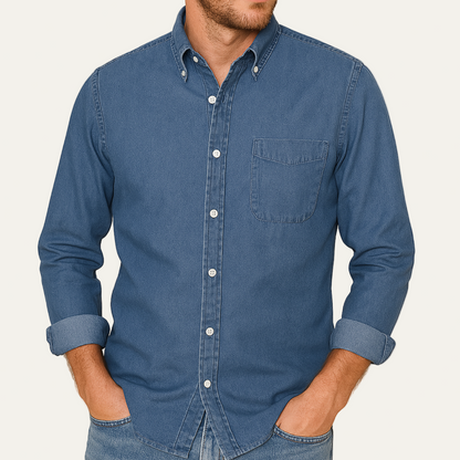 Men’s Button Down Collar Casual Shirt