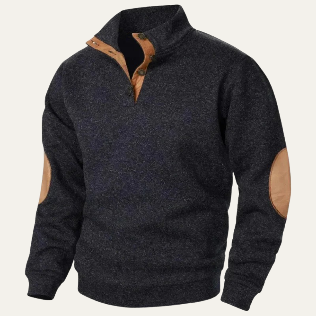 Men’s Casual Mock Neck Sweater