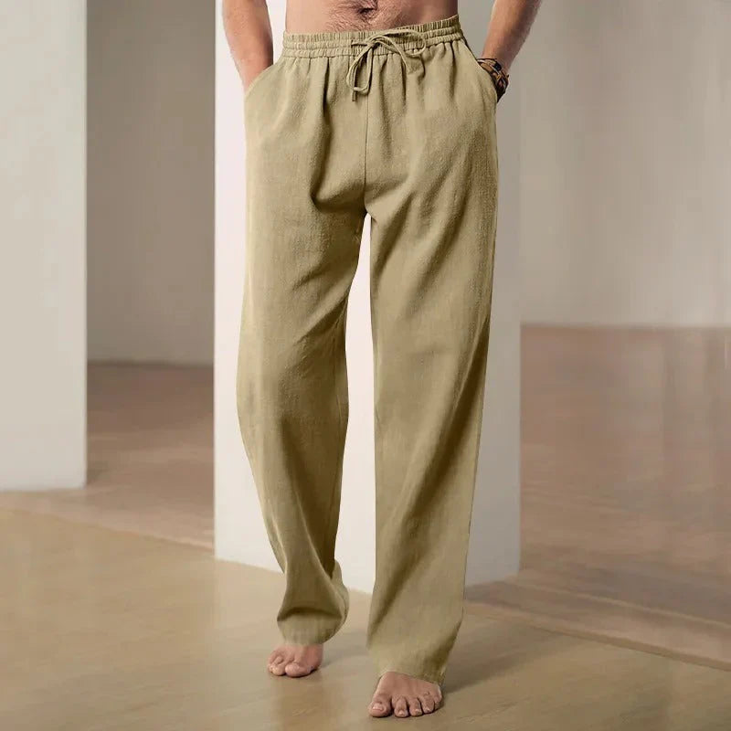 Lightweight Women's Loose Fit Linen Pants
