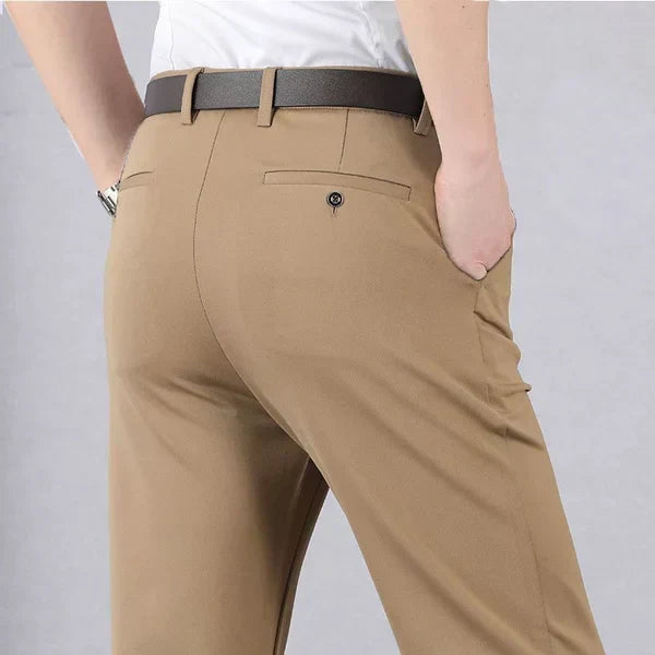 Comfortable Slim Fit Mens Stretch Trousers