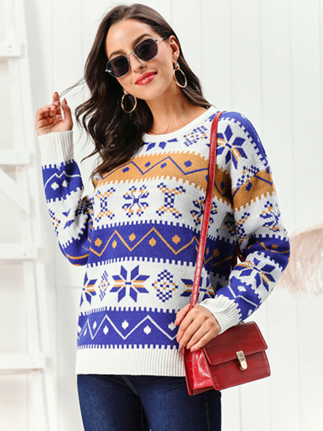 Cozy Cable Knit Winter Sweater - BritishElegance