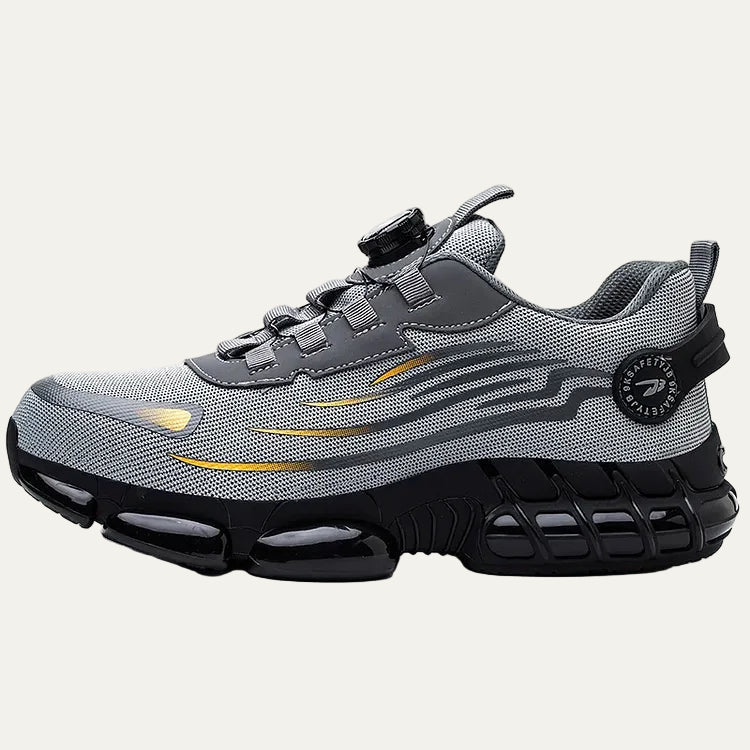 Men’s Futuristic Mesh Sneaker with Rotary Lacing System