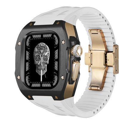 Lightweight Metal Case & Soft Rubber Band for AW Ultra