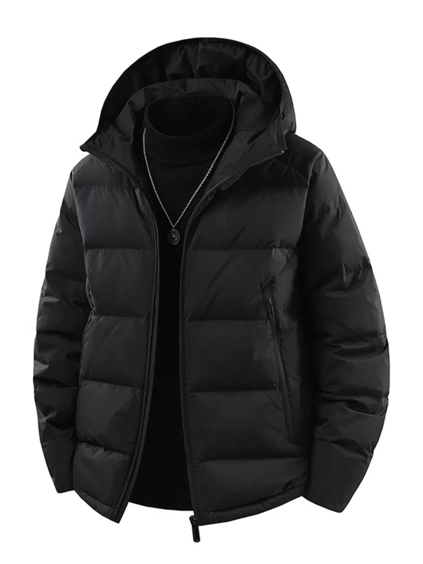 Warm Waterproof Parka Coat for Big and Tall Men - BritishElegance