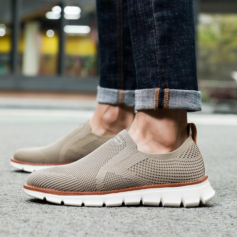 Breathable Mesh Mens Summer Casual Shoes - BritishElegance