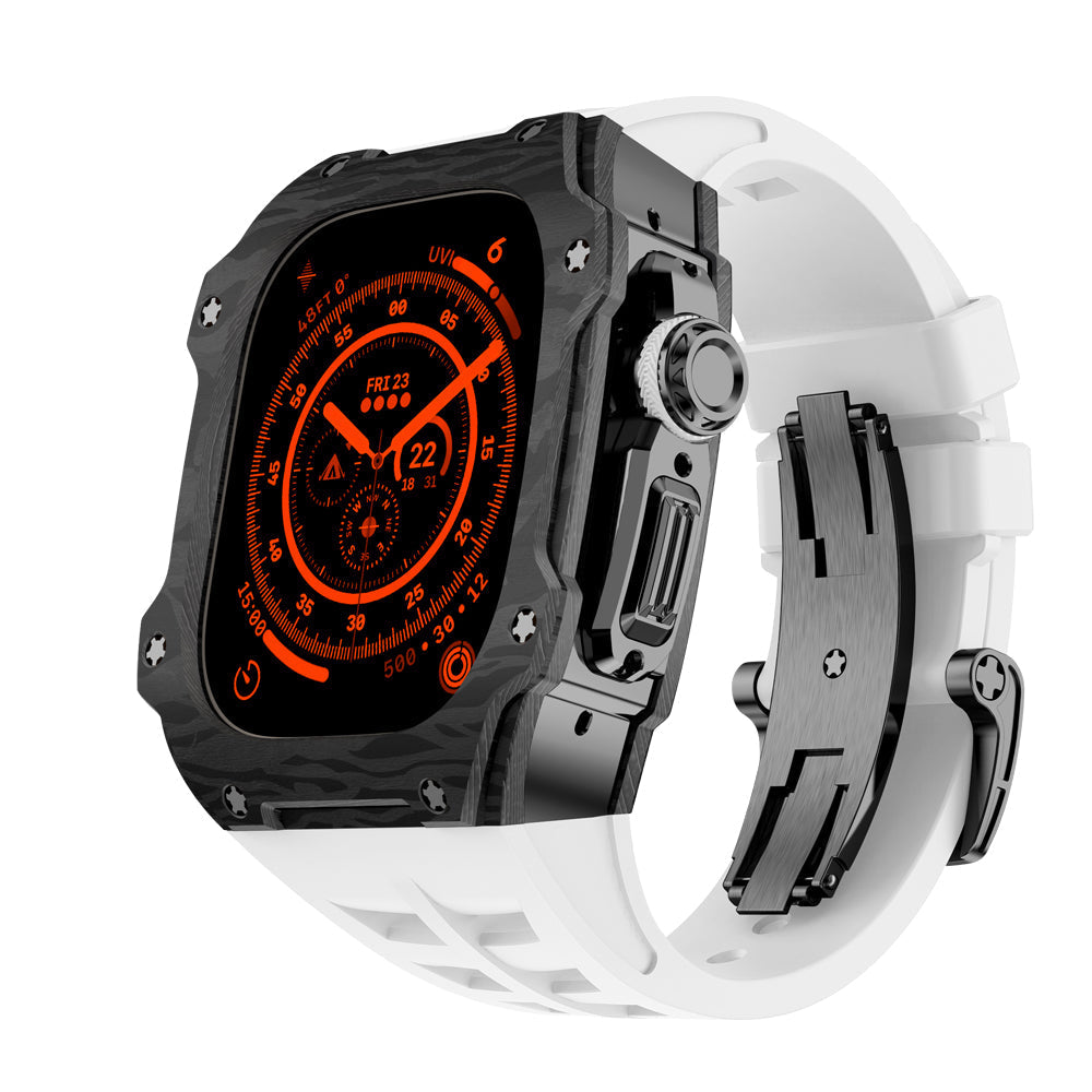 Durable Carbon Fiber Apple Watch Ultra Case