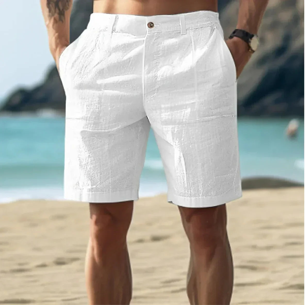 Breathable Athletic Shorts for Men - BritishElegance