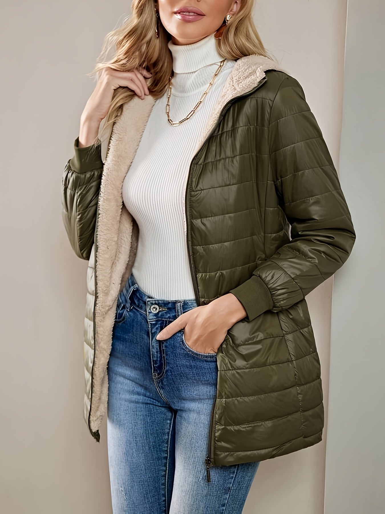 Janice | Women's Long Casual Puffer Winter Coat