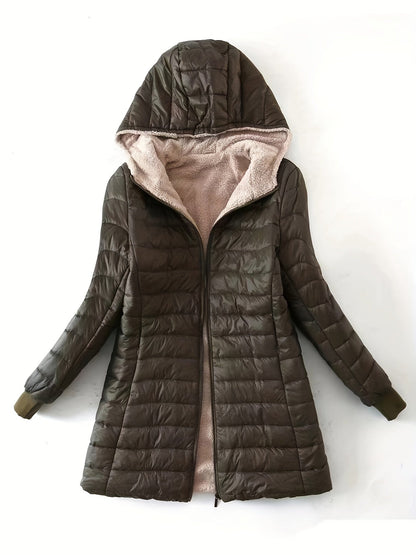 Janice | Women's Long Casual Puffer Winter Coat