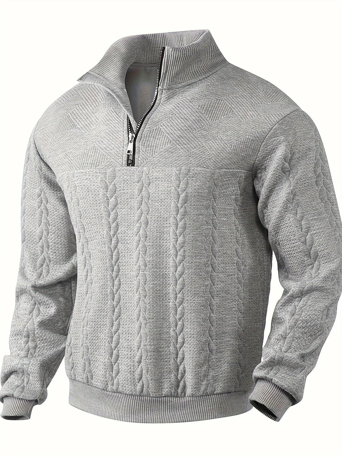 Men's warm wool winter sweater
