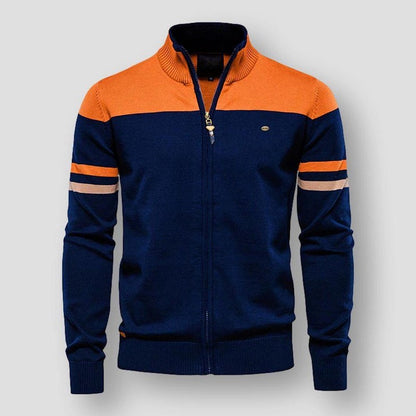 UrbanZip - Retro Zip-Up Hoodie for Fashion and Comfort