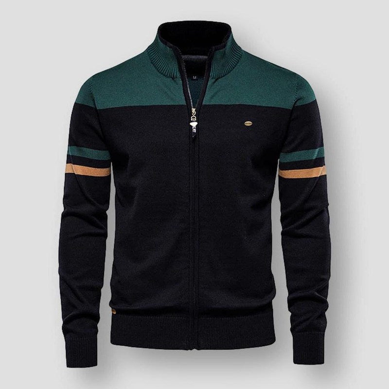 UrbanZip - Retro Zip-Up Hoodie for Fashion and Comfort
