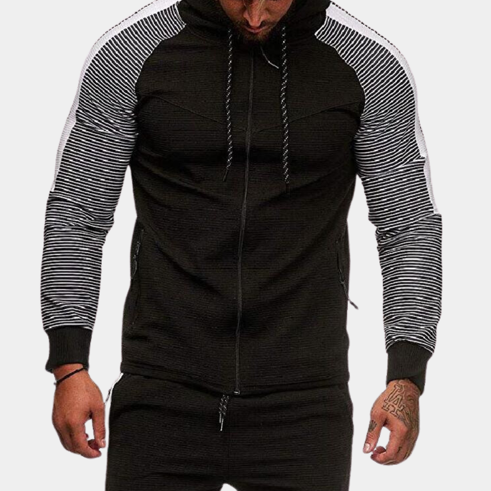 Modern, stylish men's hooded jacket by Niko