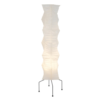 Elegant Paper Shade Floor Lamp Warm Soft Light
