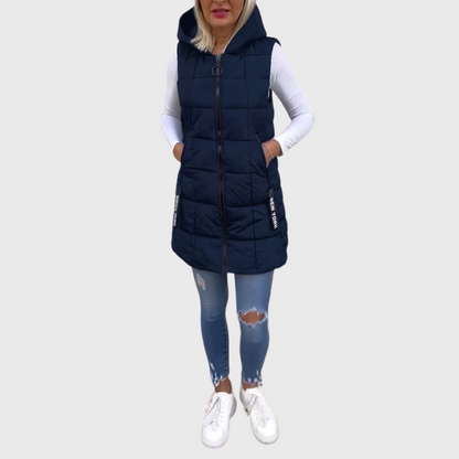 Alba | Women's Sleeveless Padded Winter Coat