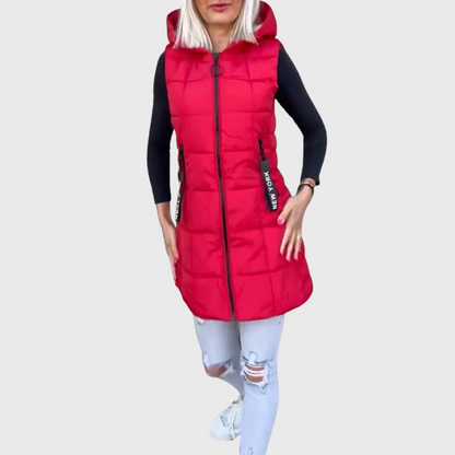 Alba | Women's Sleeveless Padded Winter Coat