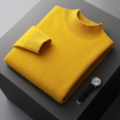 Men’s Cozy Crewneck Knit Sweater