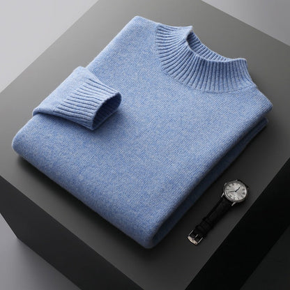 Men’s Cozy Crewneck Knit Sweater