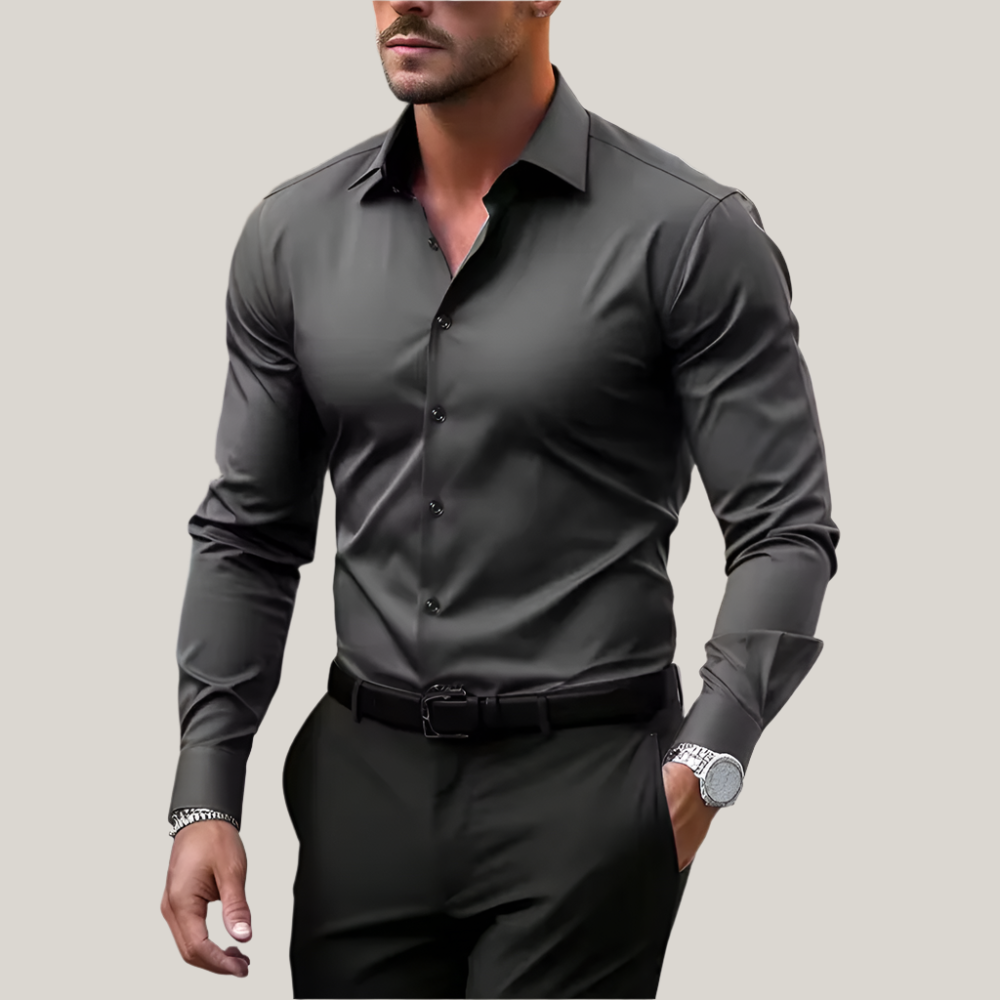 Alessandro Business Shirt | Elegant Slim Fit Shirt with Stretch for Men