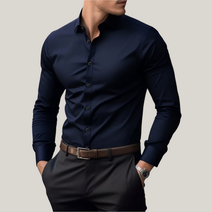 Alessandro Business Shirt | Elegant Slim Fit Shirt with Stretch for Men