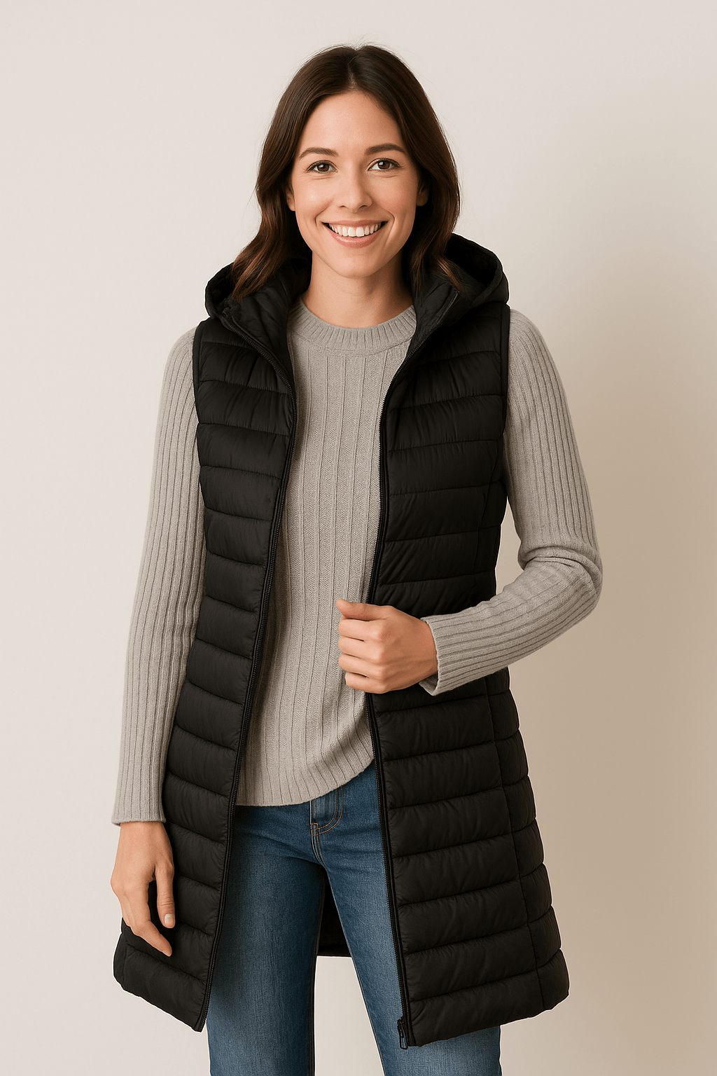 Emalie | Women's Quilted Hooded Winter Jacket
