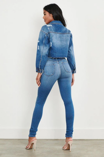 Amelia Jeans | Women's High-Waisted Skinny Jeans