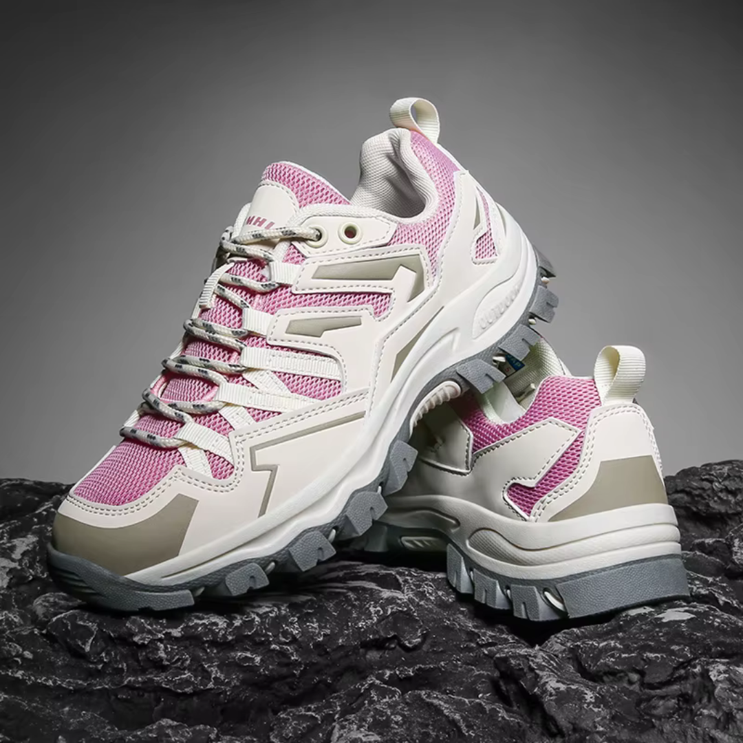 Sienna Orthopedic Hiking Shoes | Lug Sole Mesh Hiking Shoes