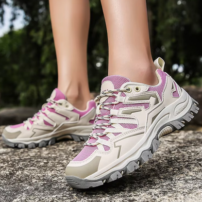 Sienna Orthopedic Hiking Shoes | Lug Sole Mesh Hiking Shoes