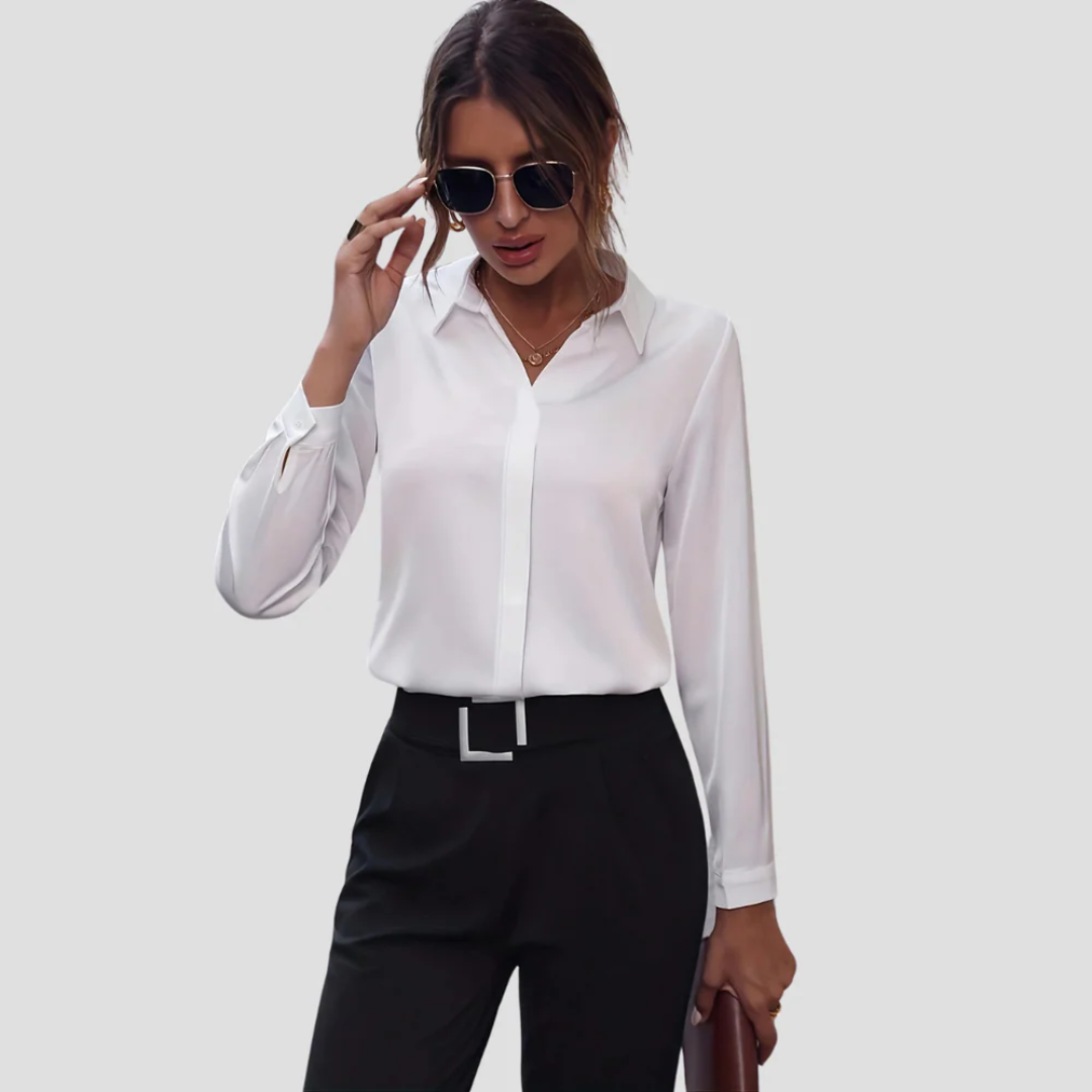 Amelia | Women's Long Sleeve Blouse | Party