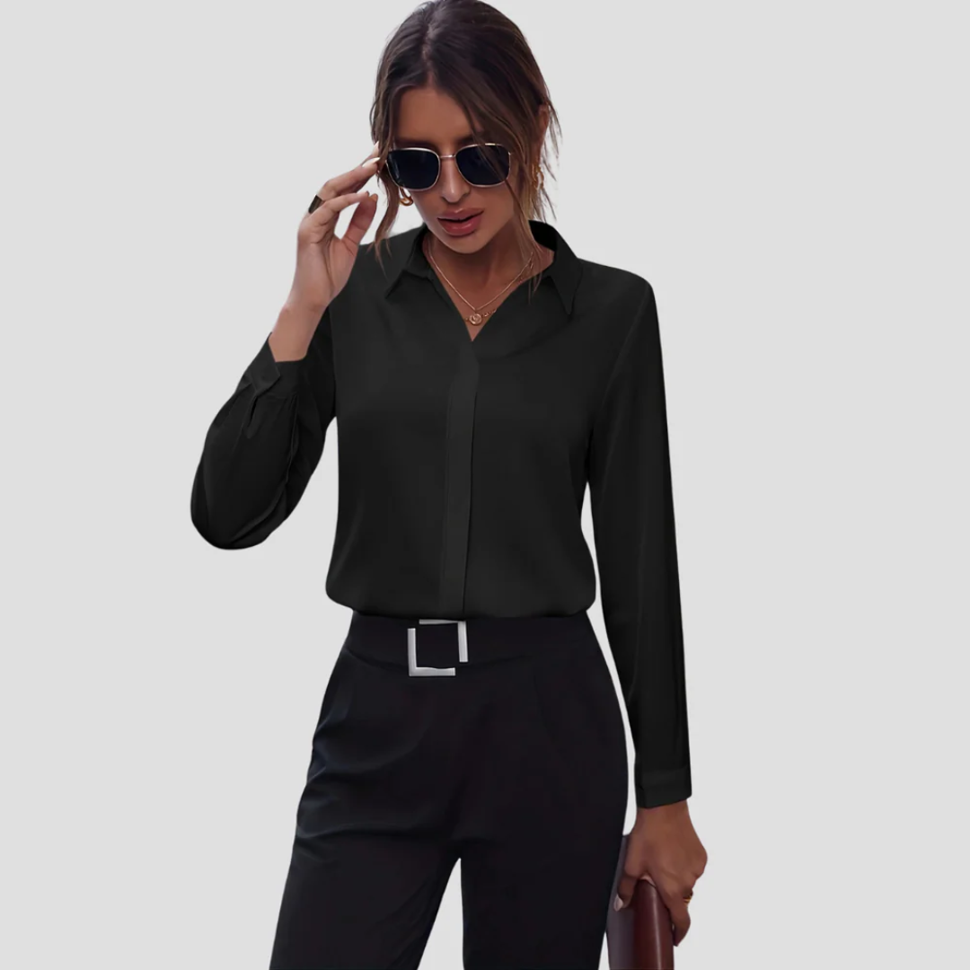 Amelia | Women's Long Sleeve Blouse | Party