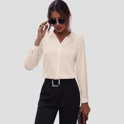 Amelia | Women's Long Sleeve Blouse | Party
