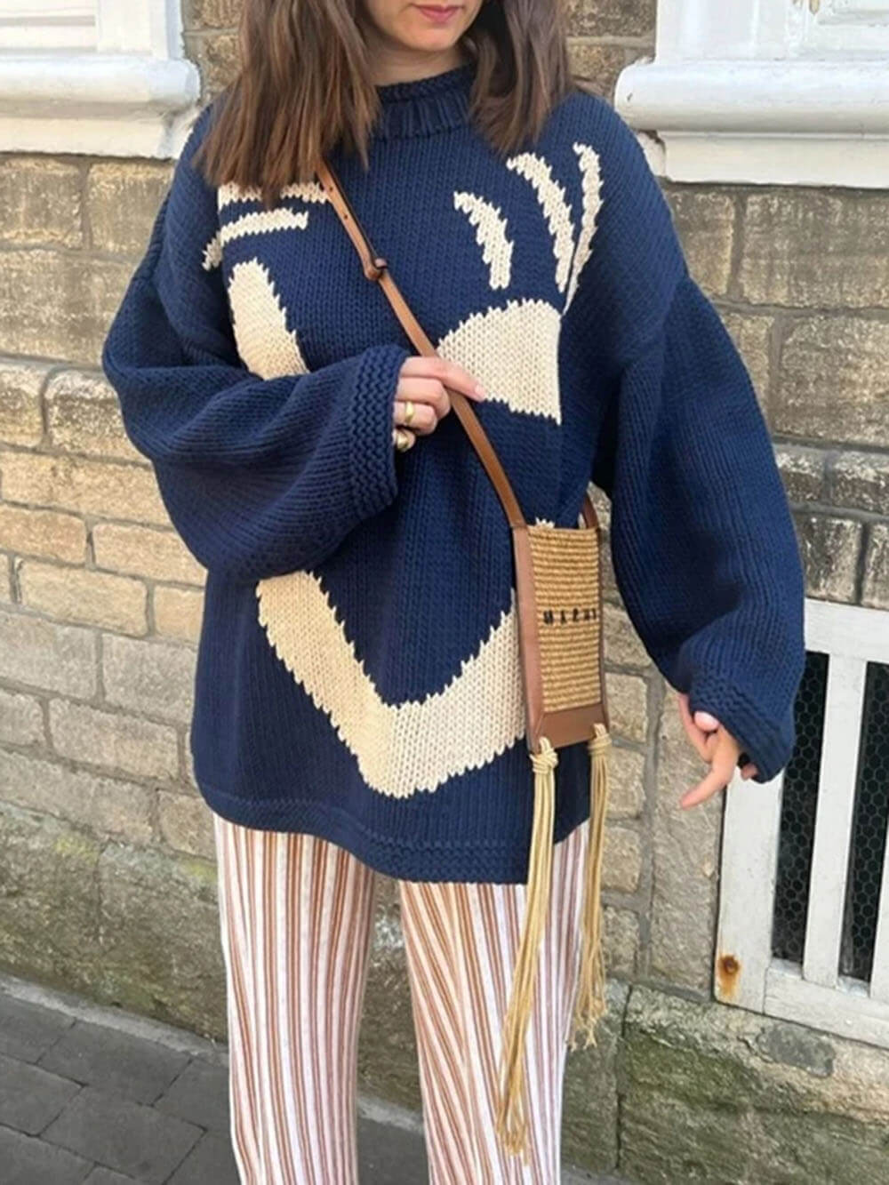 Anna | Oversized Knit Women's Jumper