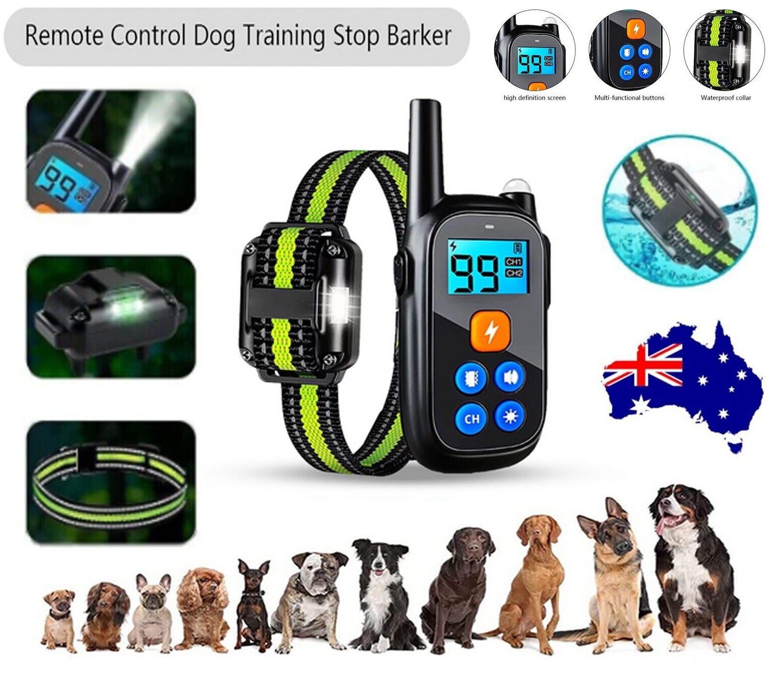 Advanced Dog Training Collar Remote Control - BritishElegance