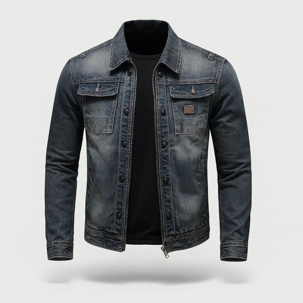 Antoine - Retro denim jacket for vintage style
